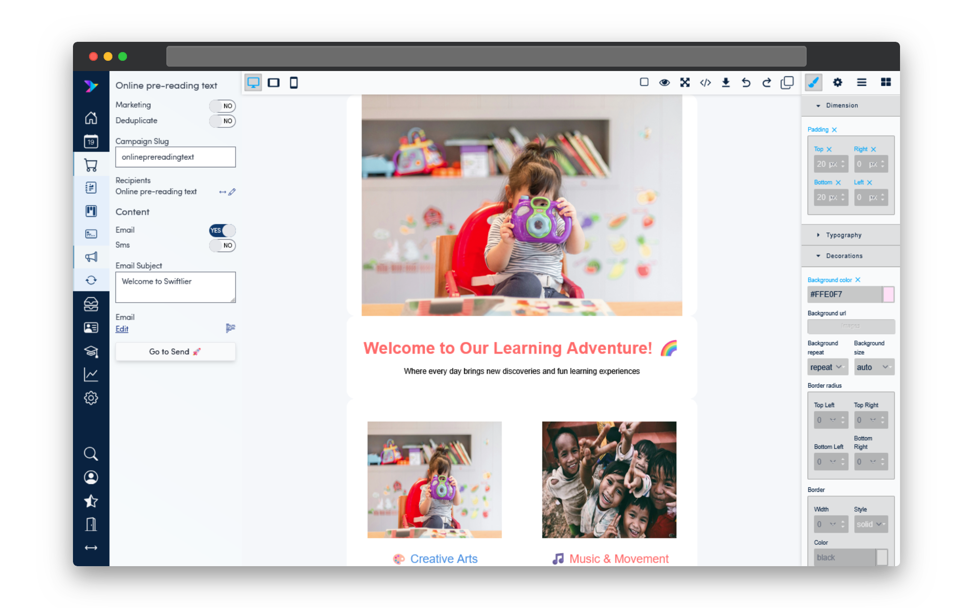 Swiftlier HQ campaign editor