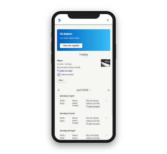 Instructor Portal progress reports